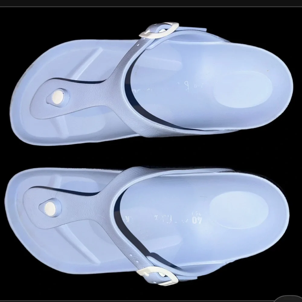 Birkenstock Gizeh Essentials EVA
Slide Sandal Lavender Women's SIZE 40 EUC - Picture 2 of 7